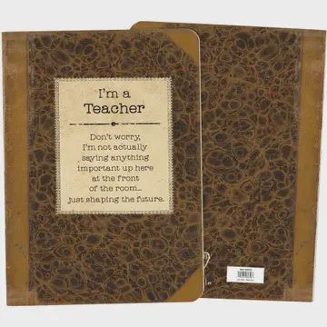 &quot;I&#39;m A...&quot; Journal, Style: I&#39;m A Teacher