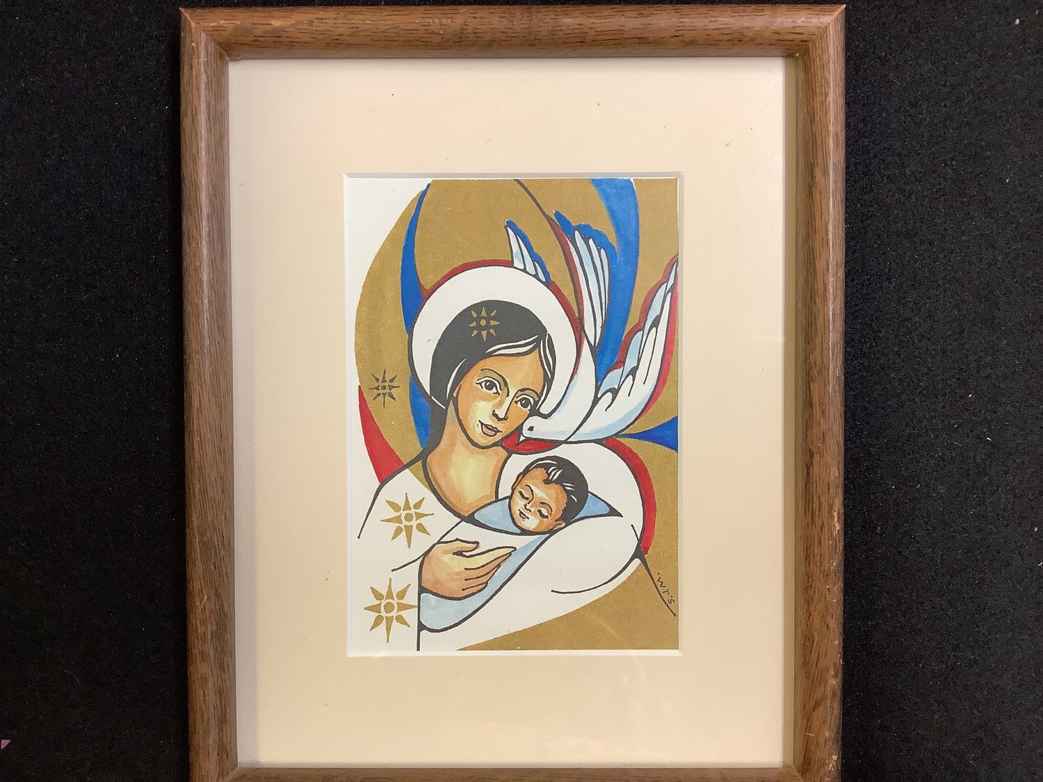 Mary with Christ Child by Sr. Jane Mary