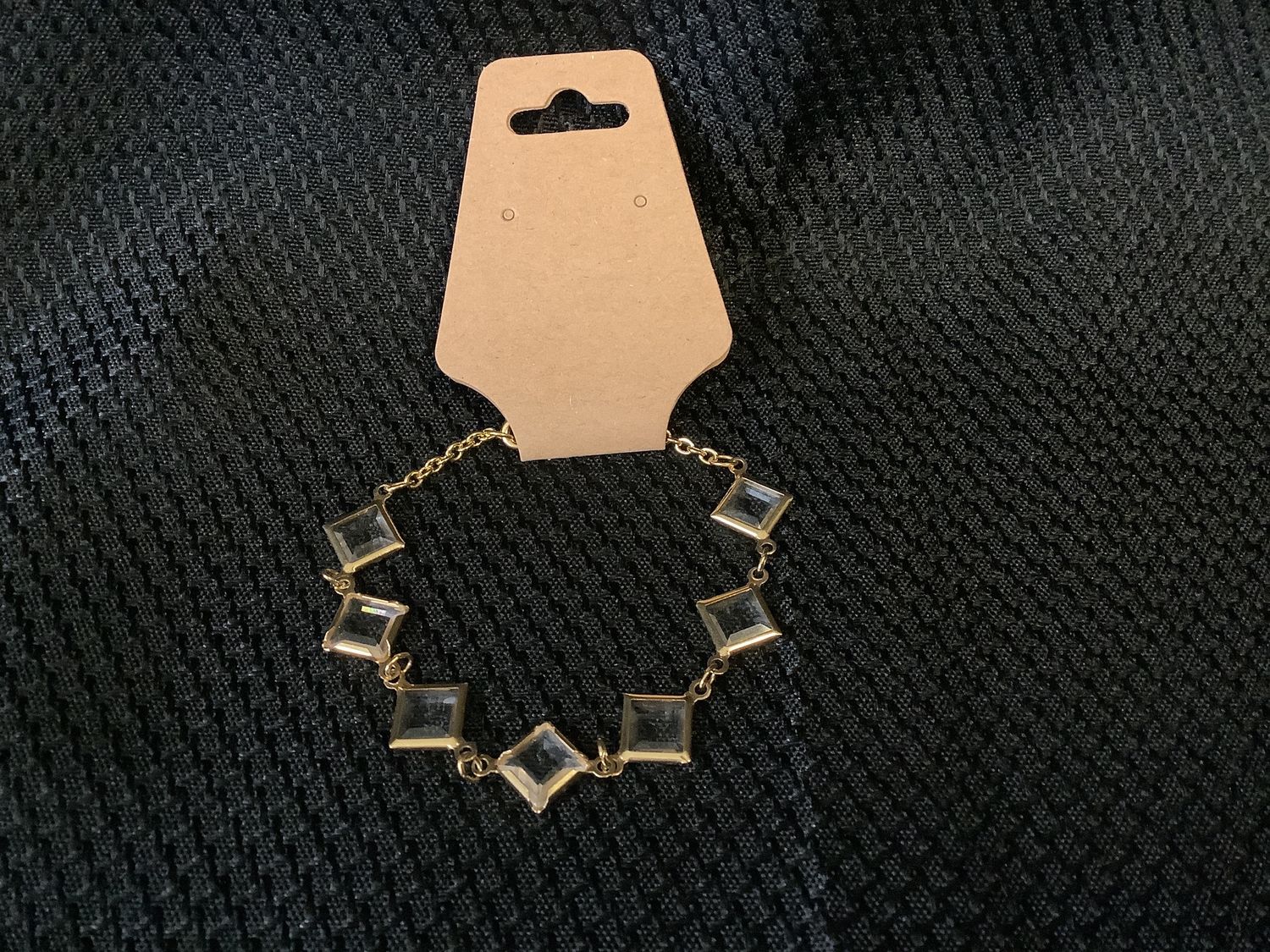 Square Crystal Bracelet