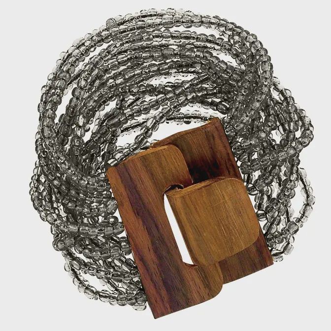 Wood Buckle Bracelet