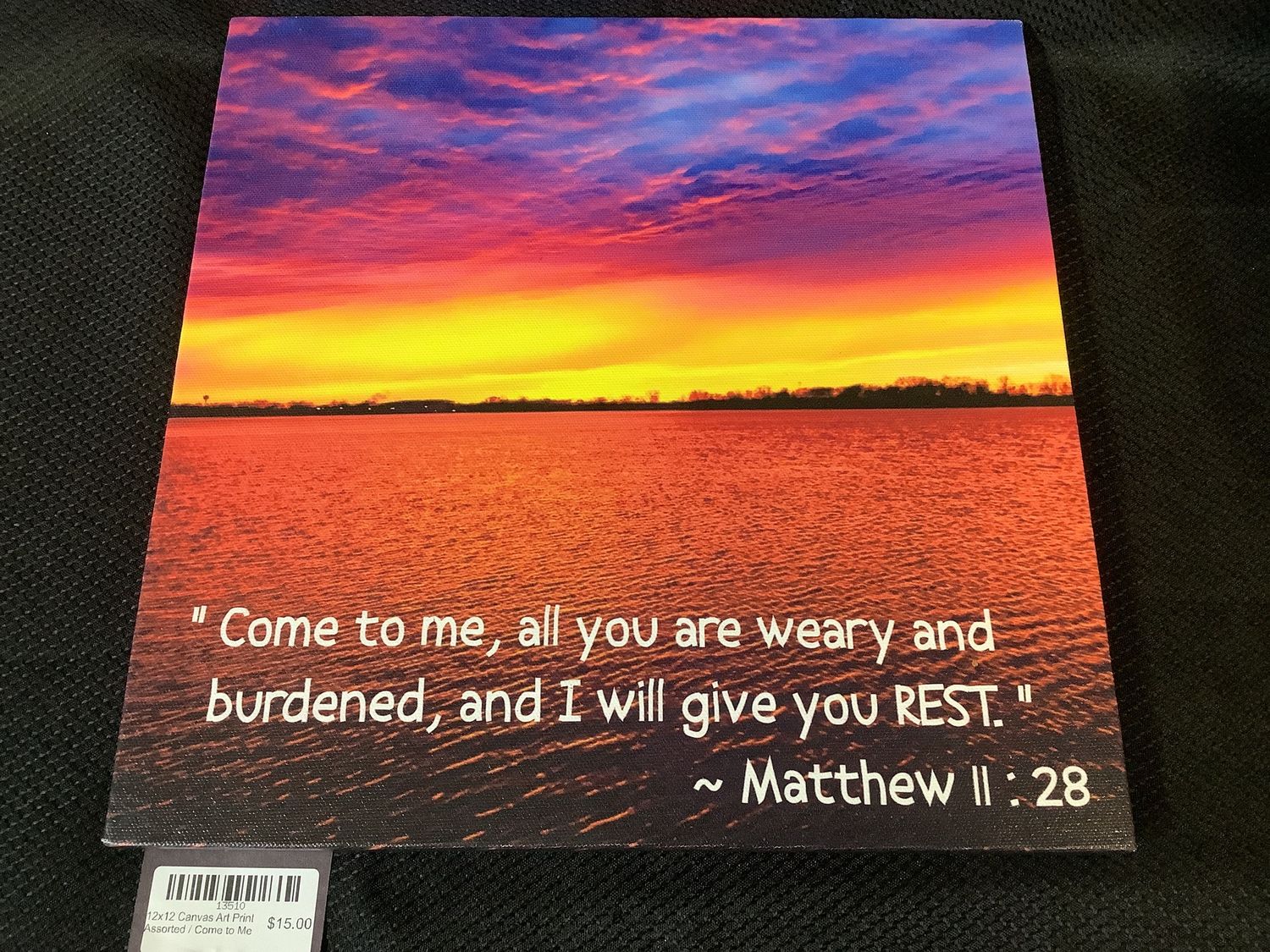 12x12 Canvas Art Print Assorted, Style: Come to Me