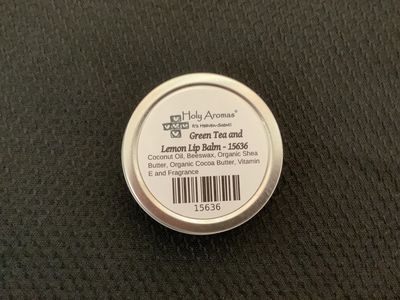 Green Tea &amp; Lemon Lip Balm