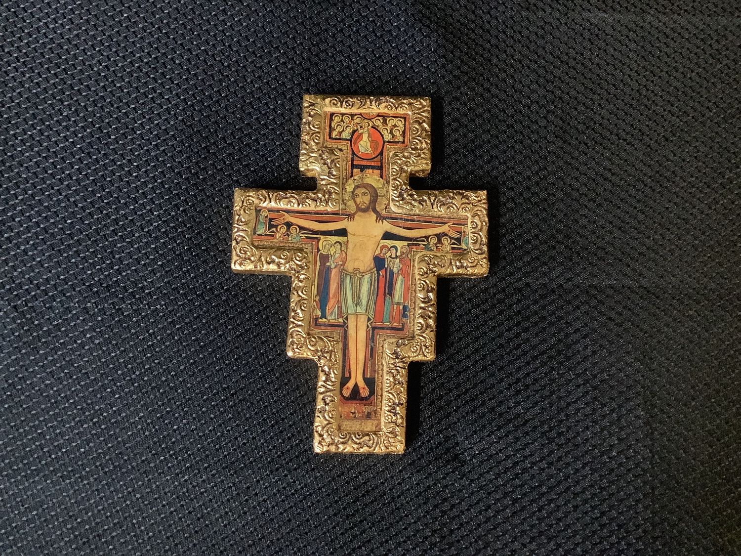 San Damiano Cross with Gold (Italy)