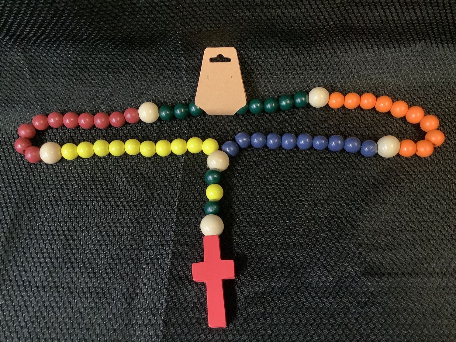 Large Wood Child&#39;s Rosary