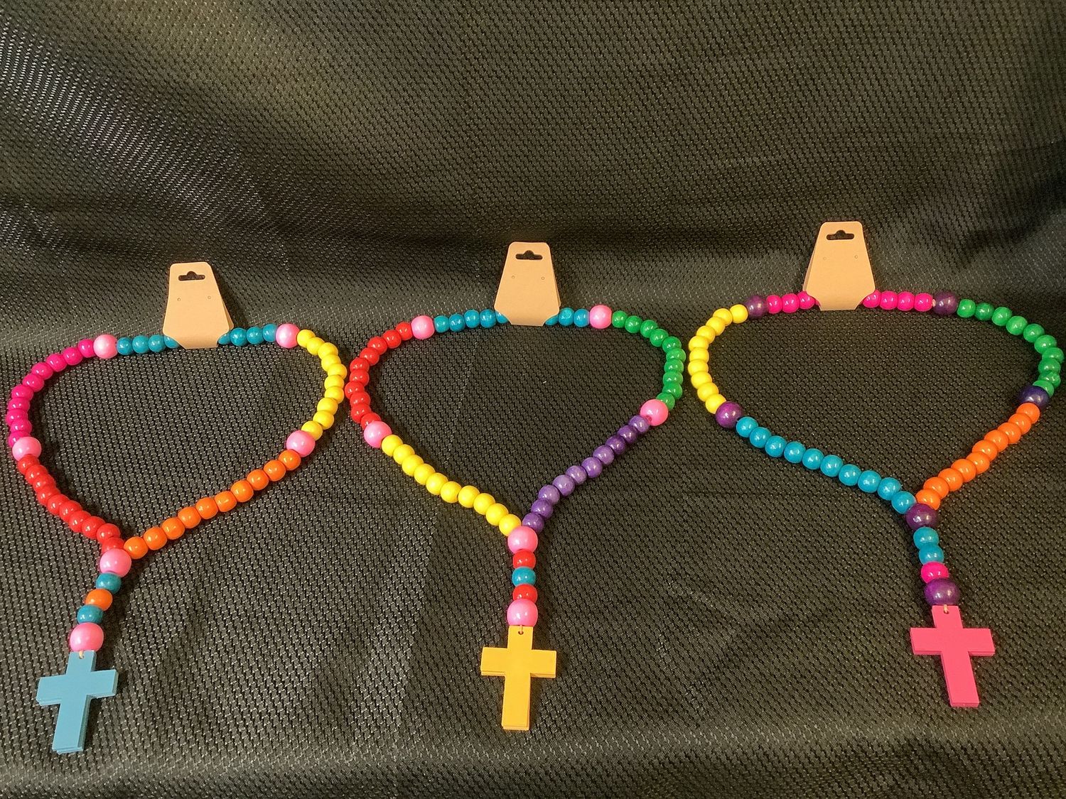 Wooden Kiddie Rosary (Sister Made)