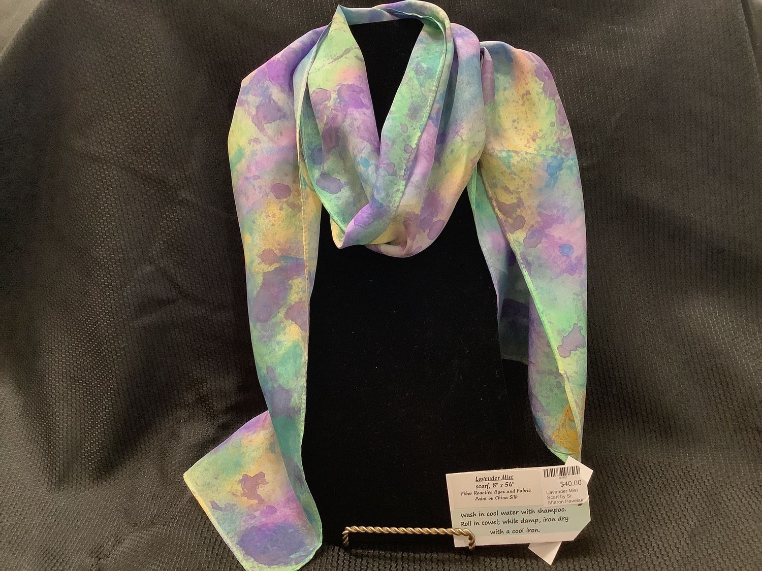 Lavender Mist Scarf by Sr. Sharon Havelak