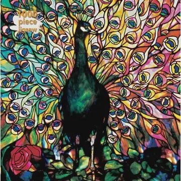 Displaying Peacock 1,000 pc Puzzle