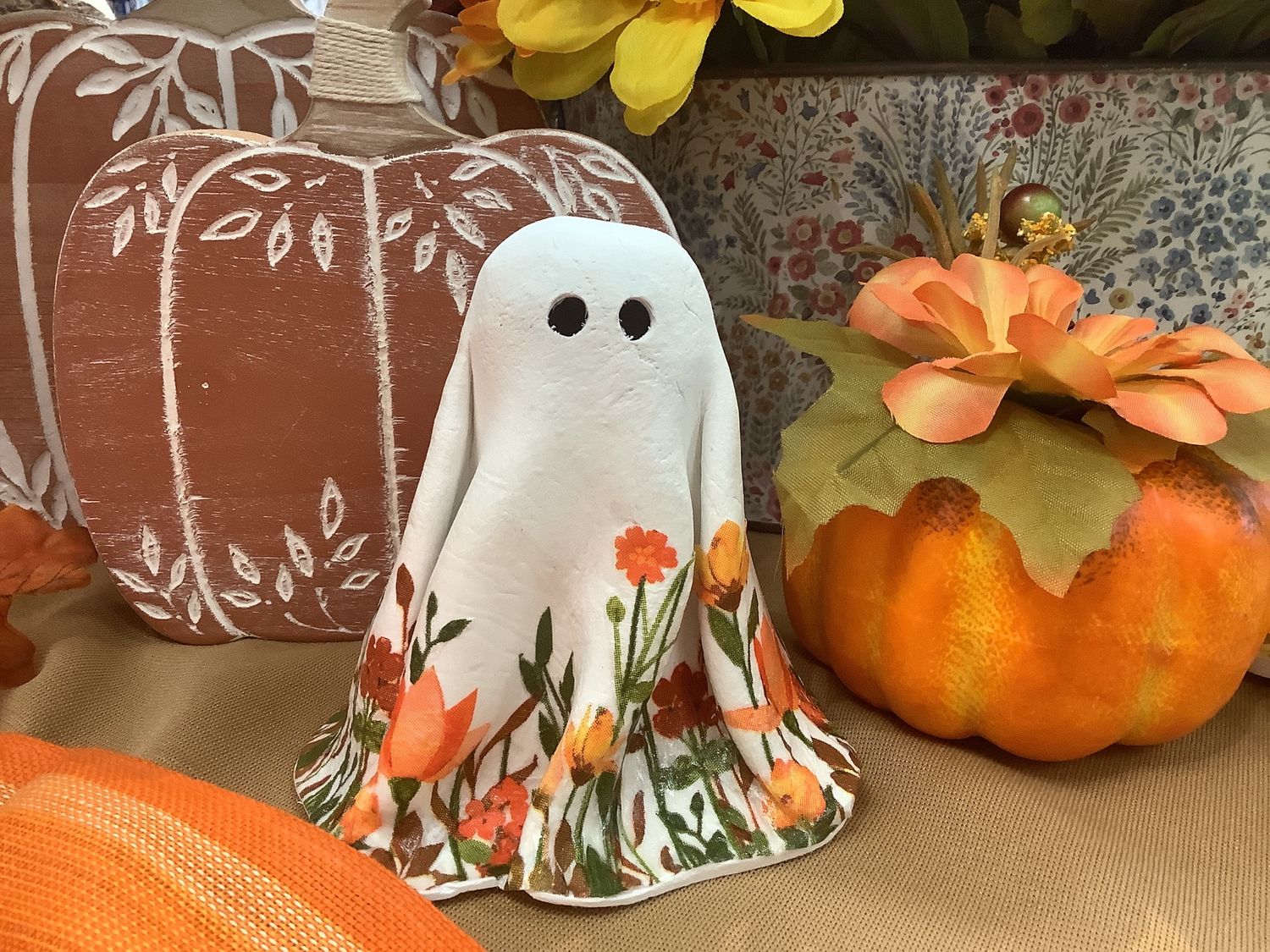 Paper Clay Ghost