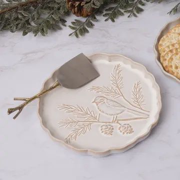Winter Woodland Plate