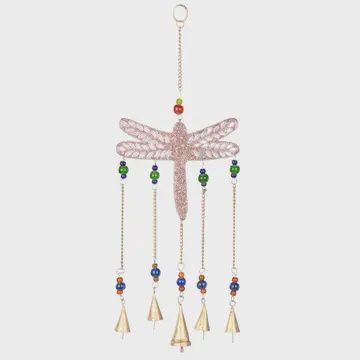 Mosaic Dragonfly Wind Chime