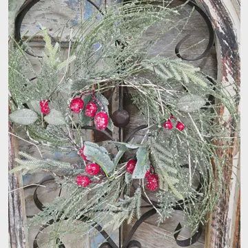 Frosted Candle 4.5&quot; Ring