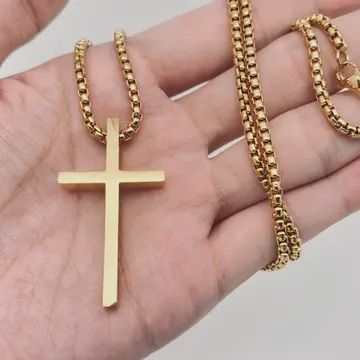 Golden Cross Necklace