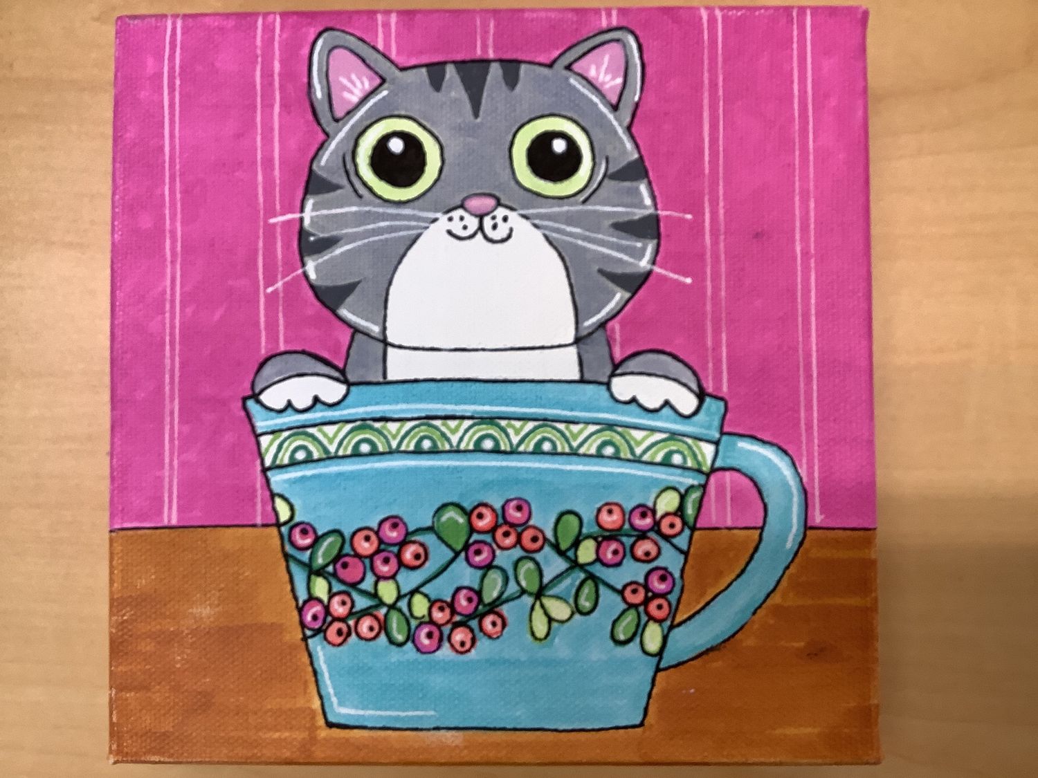 Cat in a Teacup