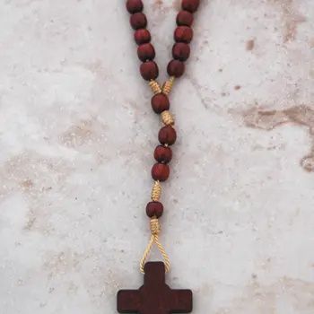 Spiritual Brazilan Wood Rosary