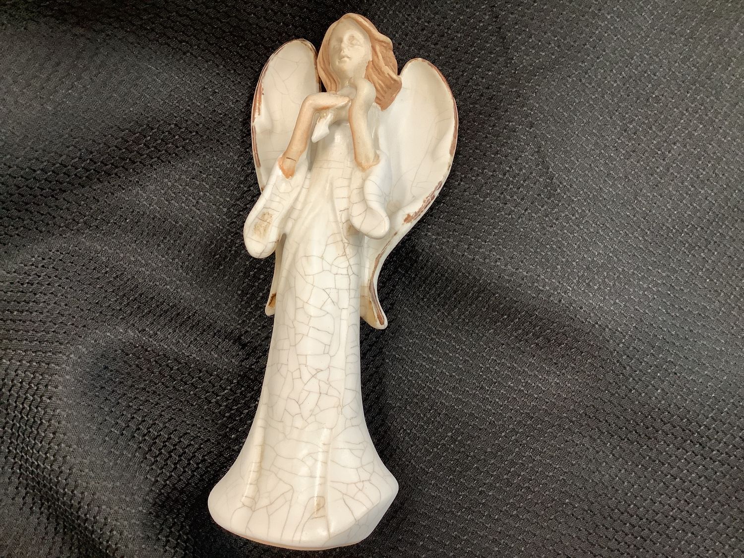 Ceramic Angel with Dove