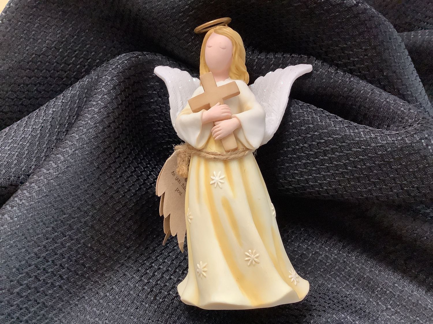 Caring Angel with Cross 5”