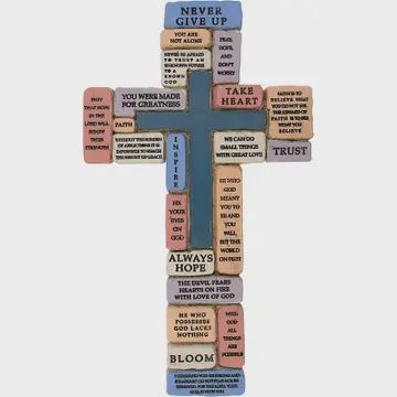 Words of Encouragement Cross