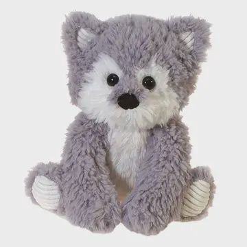 Scruffy Wolf Stuffed Animal
