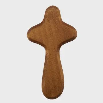 Handheld Cross Wood