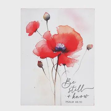 Be Stiil and Know Plaque