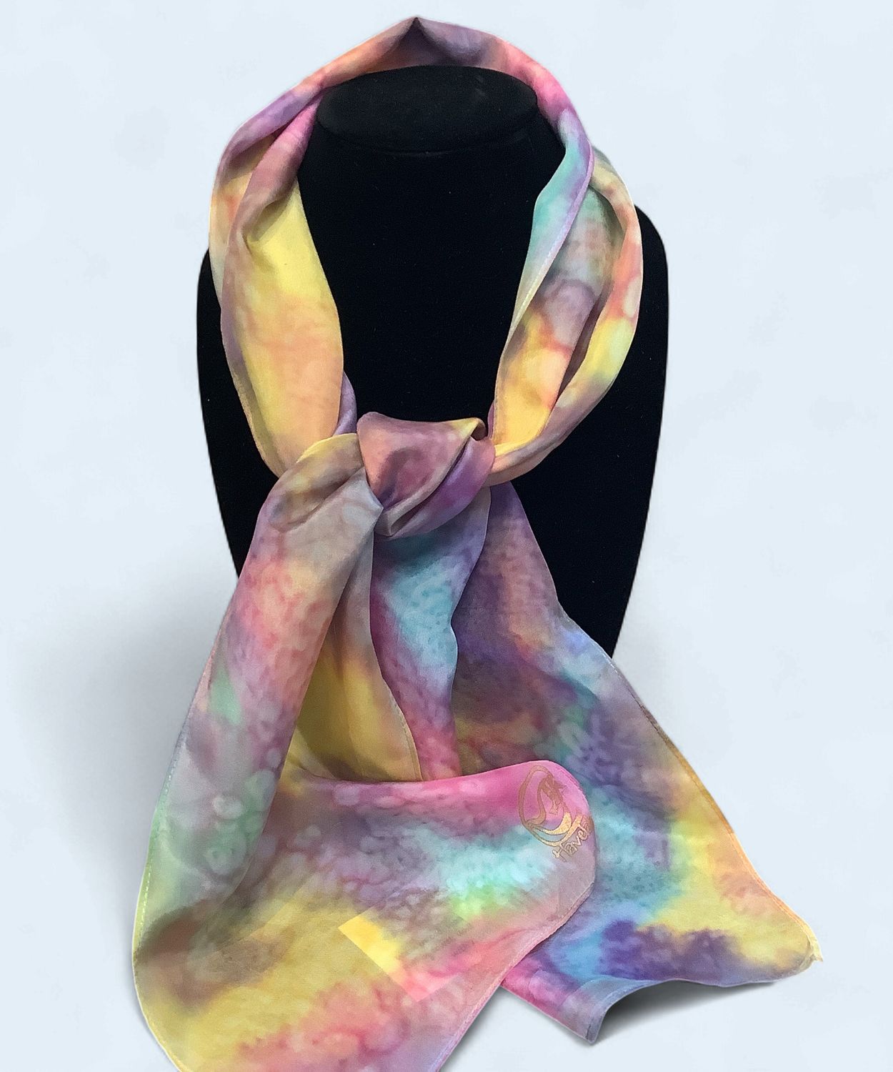 Pretty Puzzle Silk Scarf