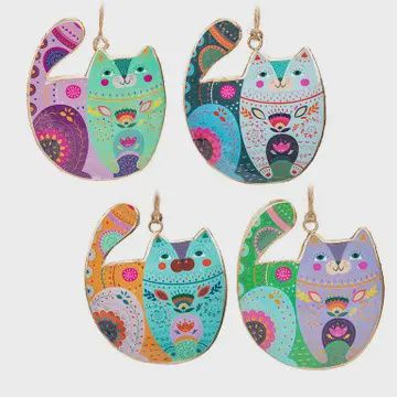 Groovy Cat Ornament