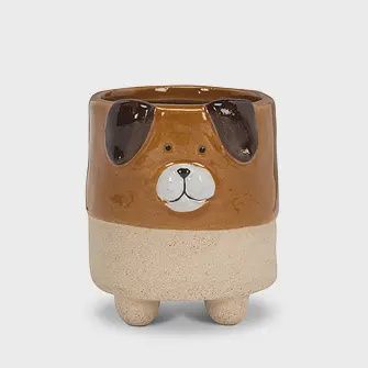 Dog with Legs Planter