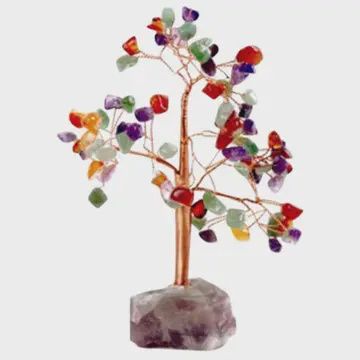 Lucky Stone Tree 6"