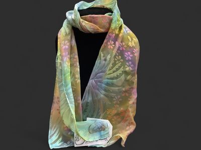 Spring Beauties Scarf by Sr. Sharon
