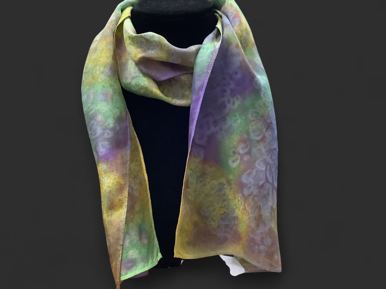 Gravel-Luscious Silk Scarf by Sr. Sharon Havelak