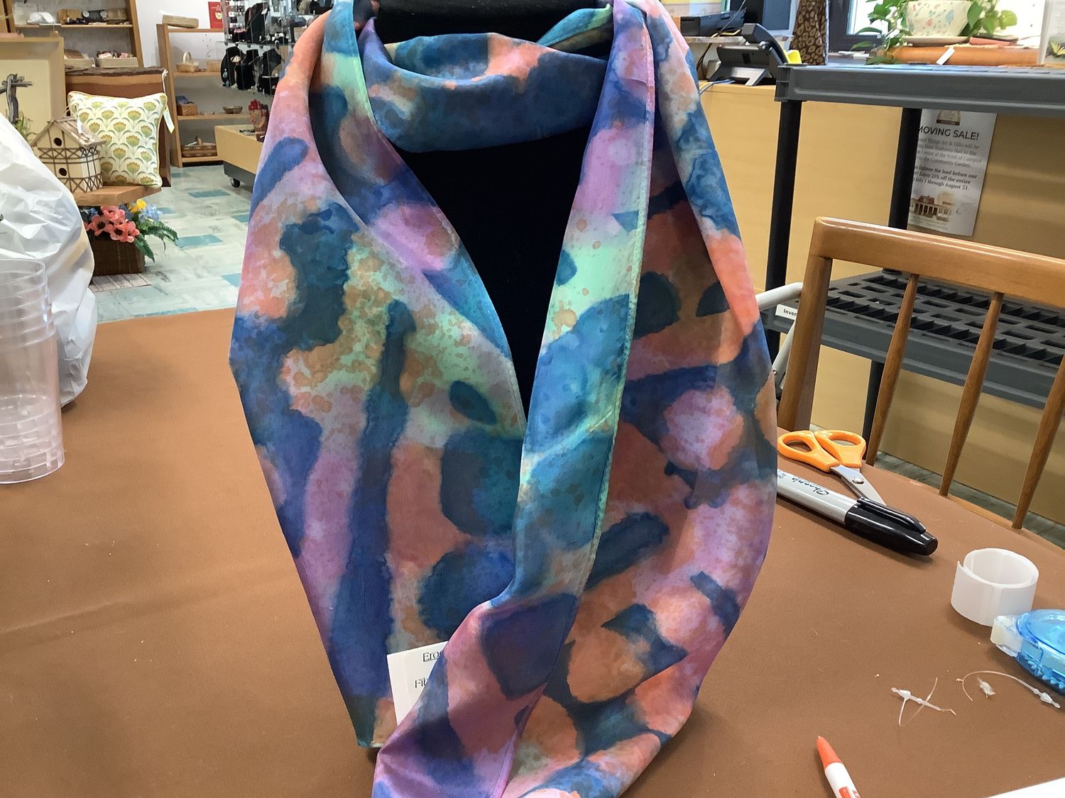Eroding Pathways Scarf by Sr. Sharon Havelak