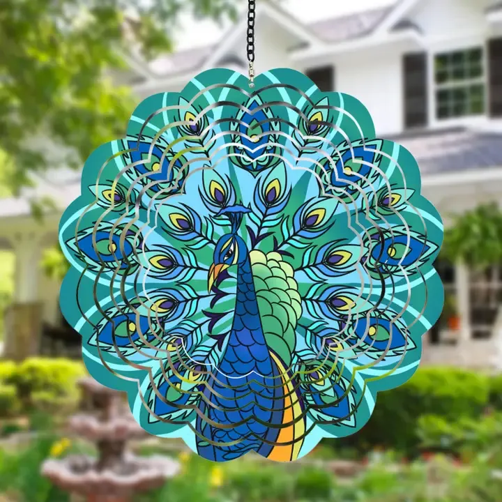 Peacock Vortex Spinner