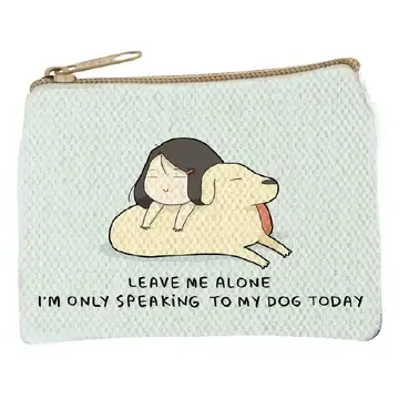 Leave Me Alone Coin Purse