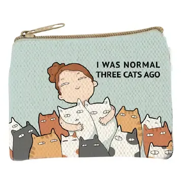 I Was Normal Coin Purse