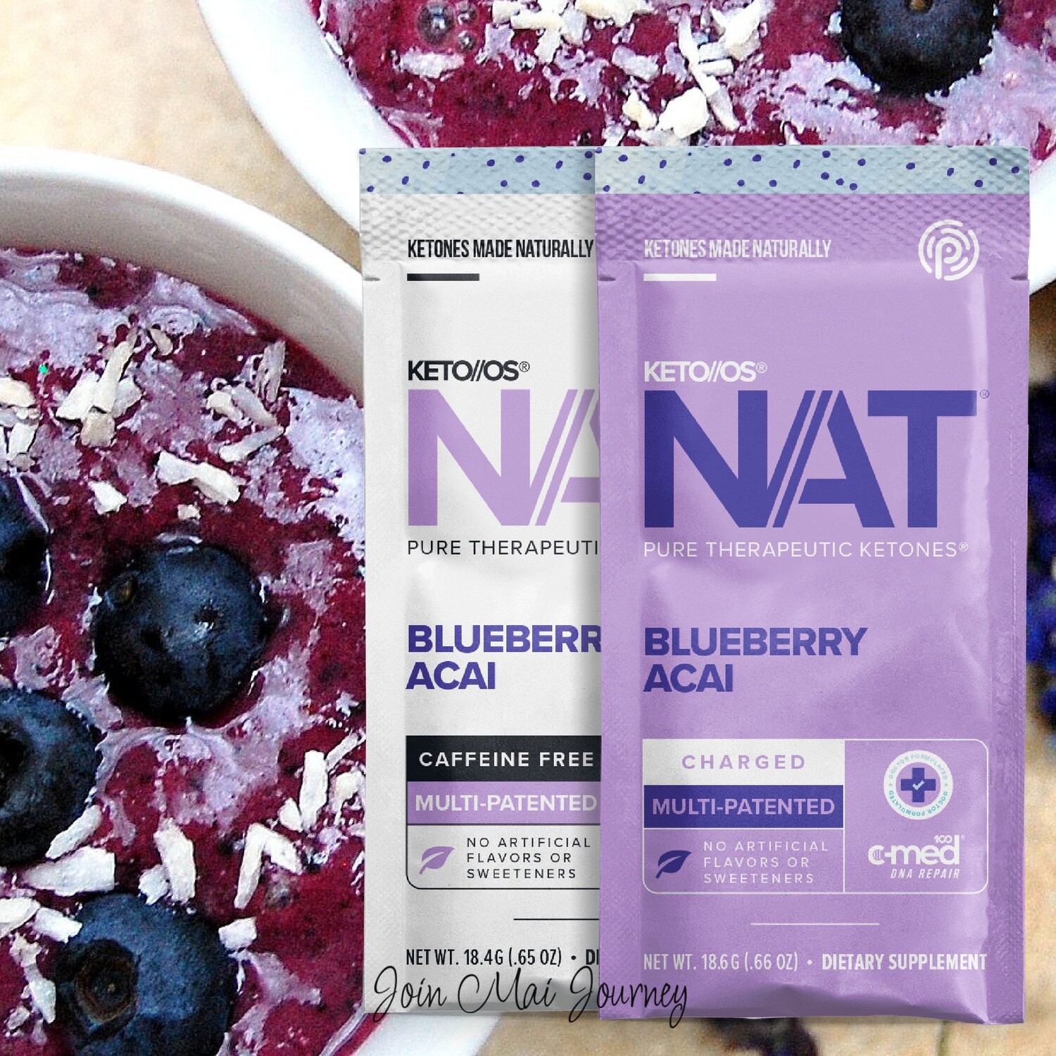 KETO//OS NAT® - Blueberry Acai - Choose Your Journey
