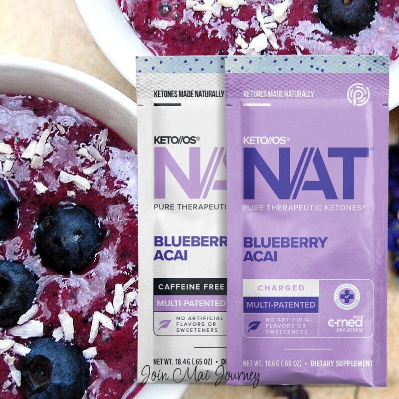 KETO//OS NAT® - Blueberry Acai - Choose Your Journey