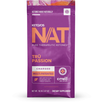 KETO//OS NAT® - Trü Passion - Choose Your Journey, Caffeine free or Charged (caffeine): Charged (caffeine)