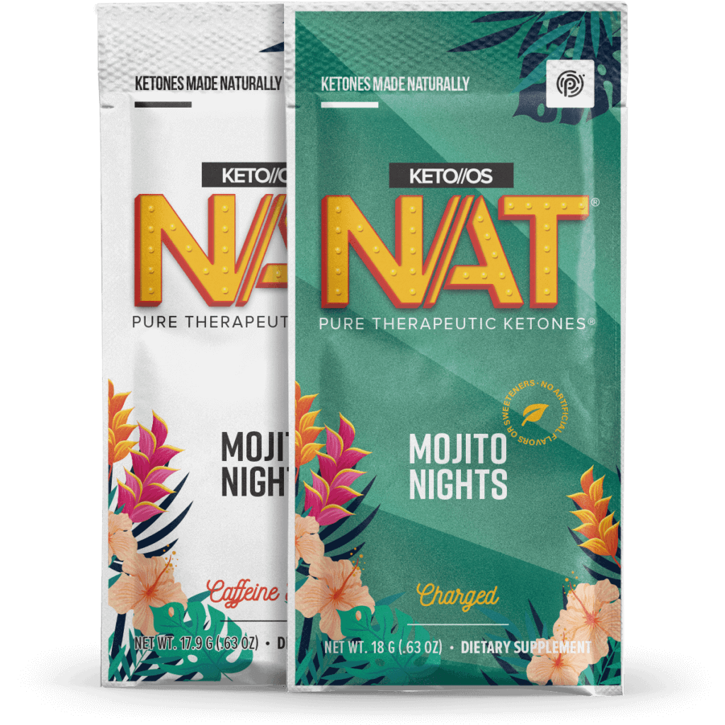 KETO//OS NAT® - Mojito Nights - Choose Your Journey, Caffeine free or Charged (caffeine): Charged (caffeine)