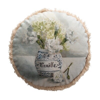 14" chinoiserie pillow