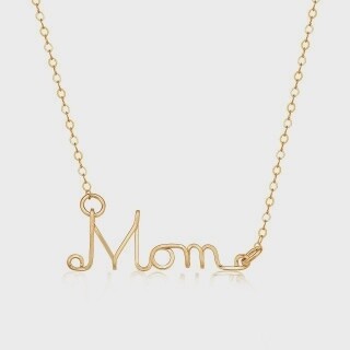 14K GOLD MOM NECKLACE