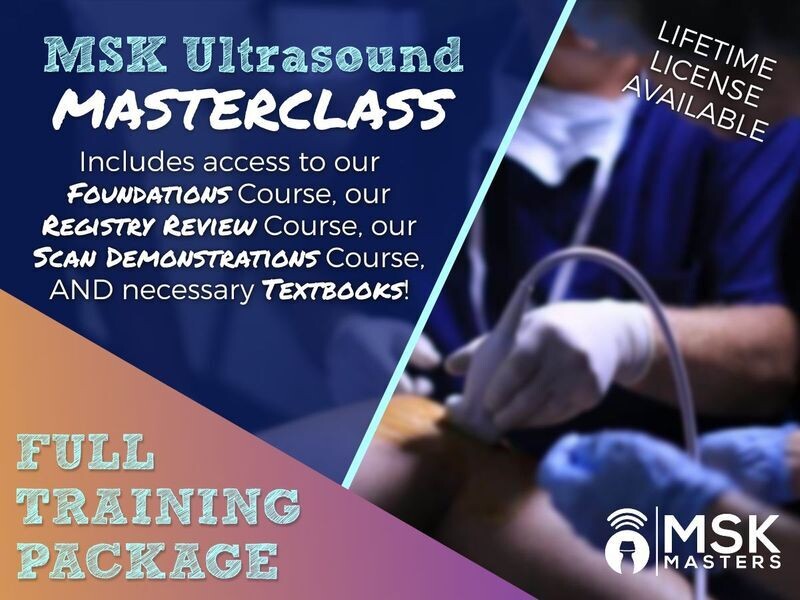 MSK Ultrasound MasterClass Subscription MSK Ultrasound MasterClass Subscription