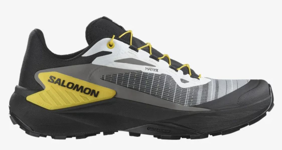 MEN GENESIS, Color: Black/White/Lemon, Size: 8