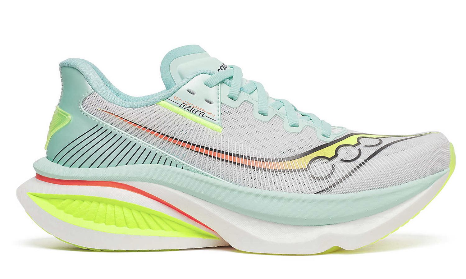 ENDORPHIN AZURA W, Color: WHITE / SPLASH, Size: 6