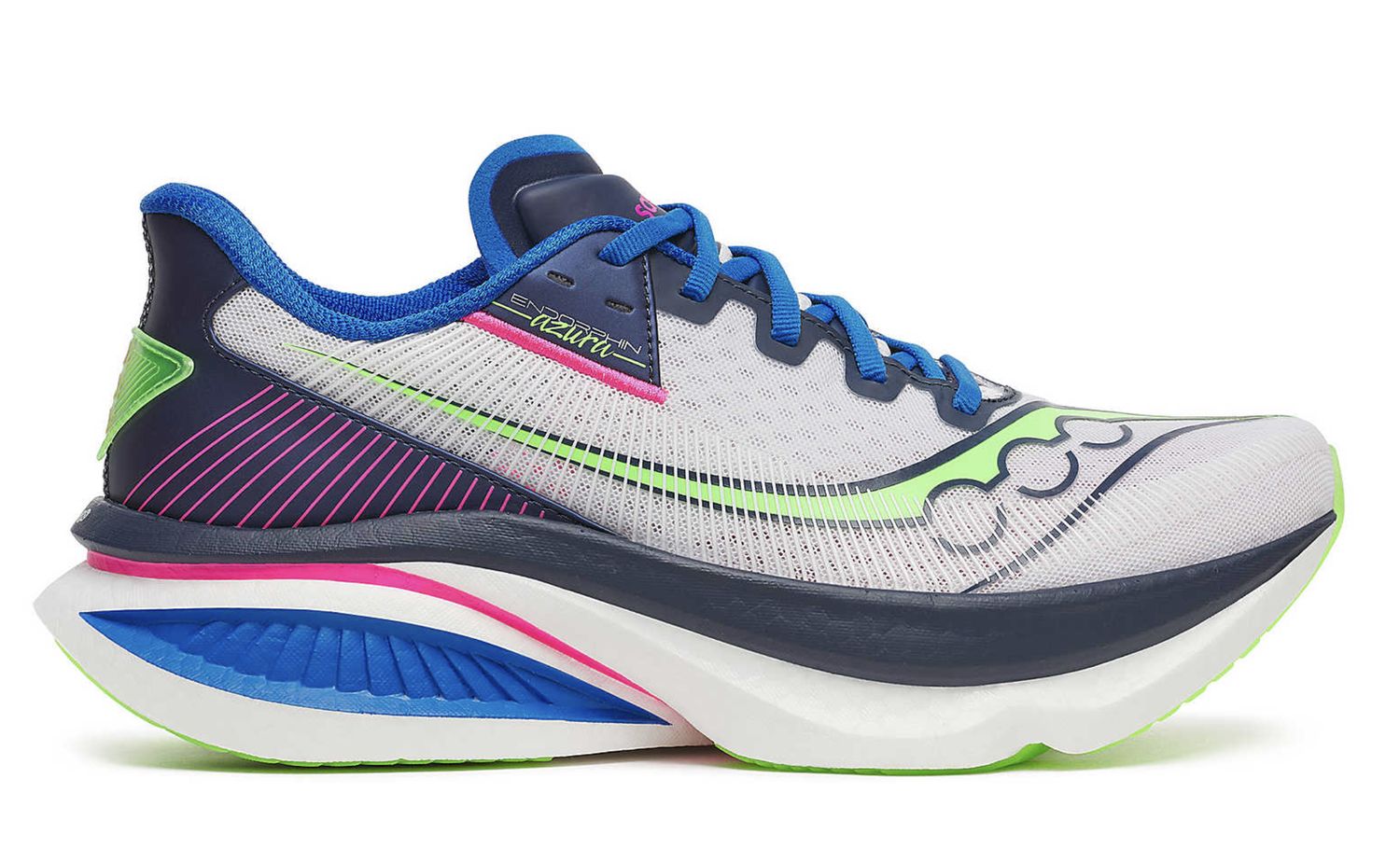 Men Endorphin Azura, Color: White | Navy, Size: 7.5