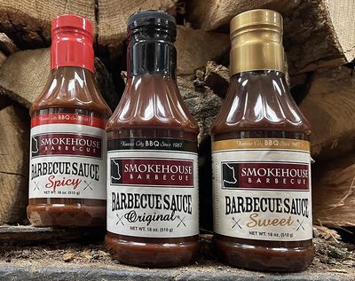 3-Pack BBQ  Sauce Bottles (Variety Pack)