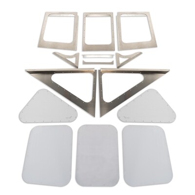 Walk Through Windshield Kit With Lexan