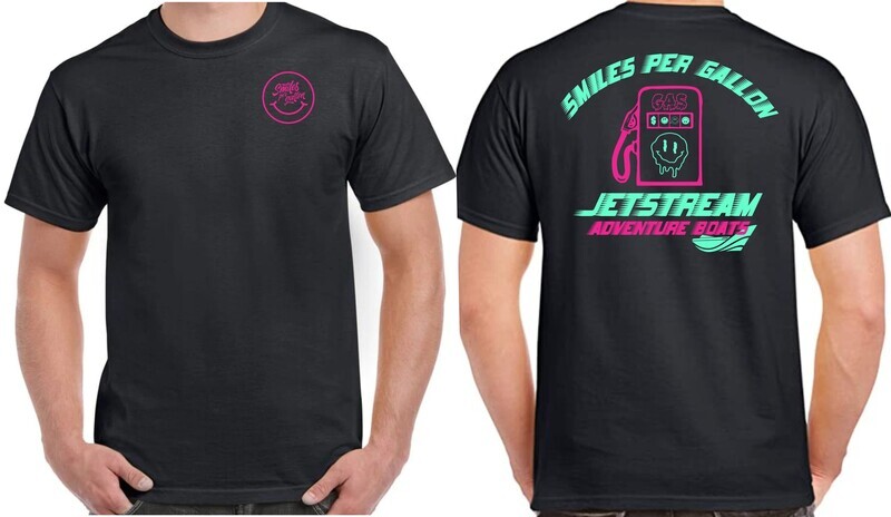 smiles per gallon t-shirt