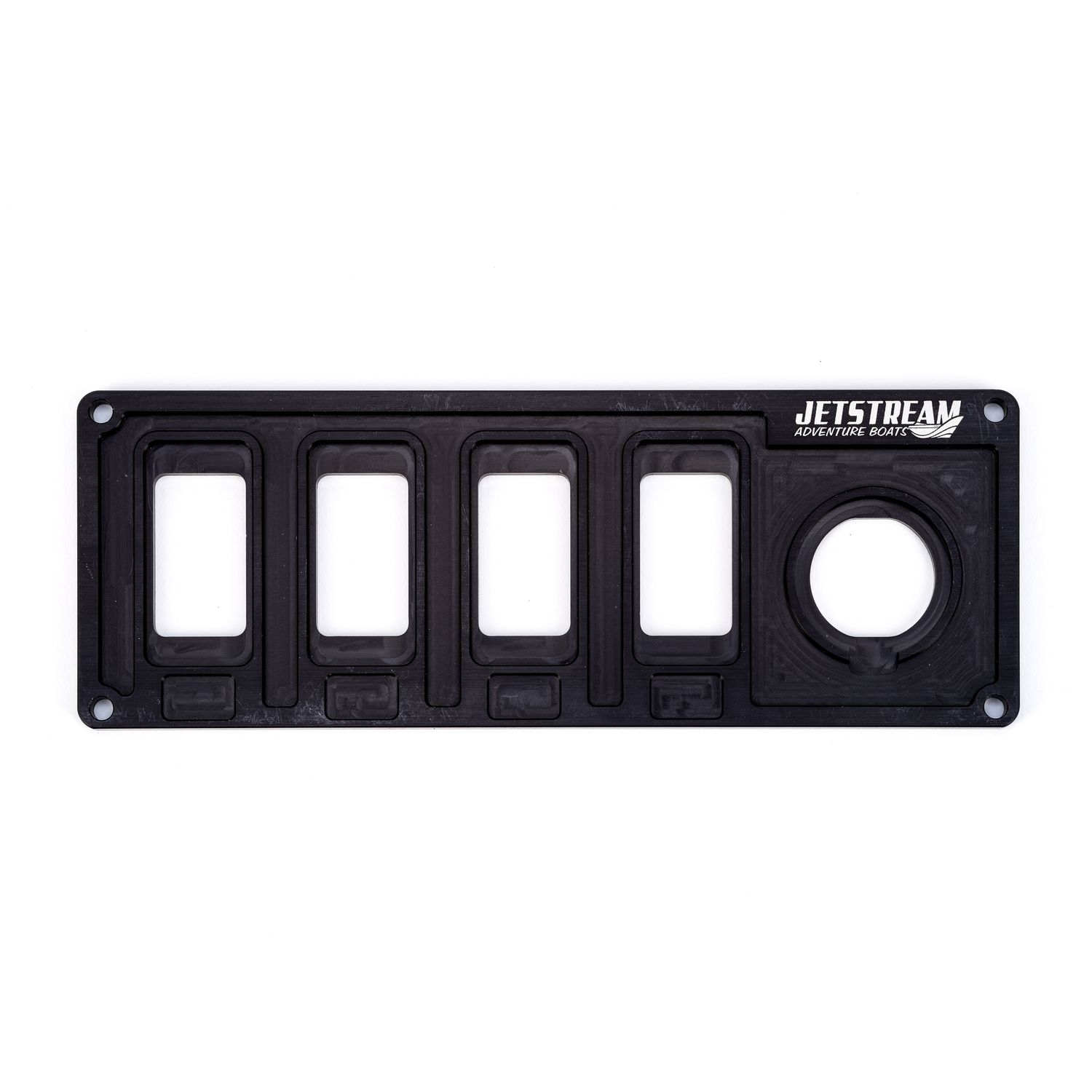 Jetstream Billet Switch Panel, Contura, 4-Positon + USB