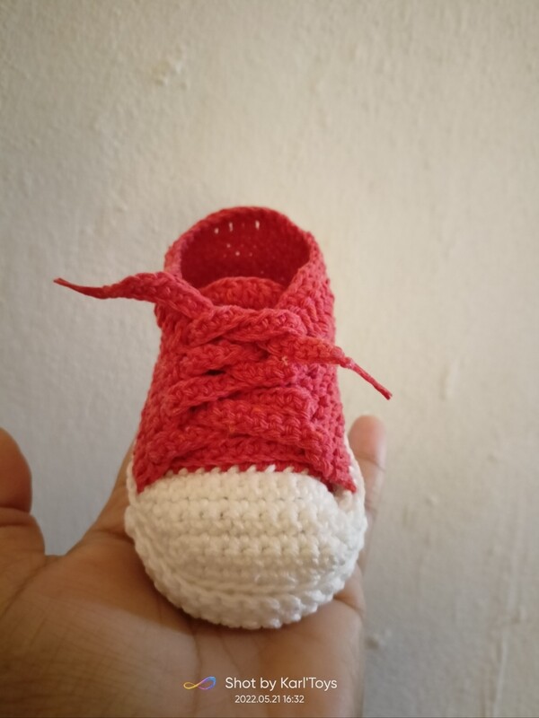 zapatitos p/bebé a ceochet