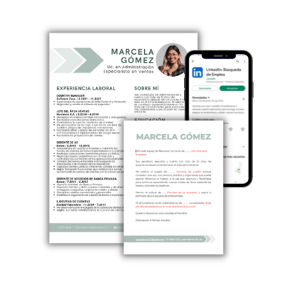 CV + Carta de Presentación + LinkedIn